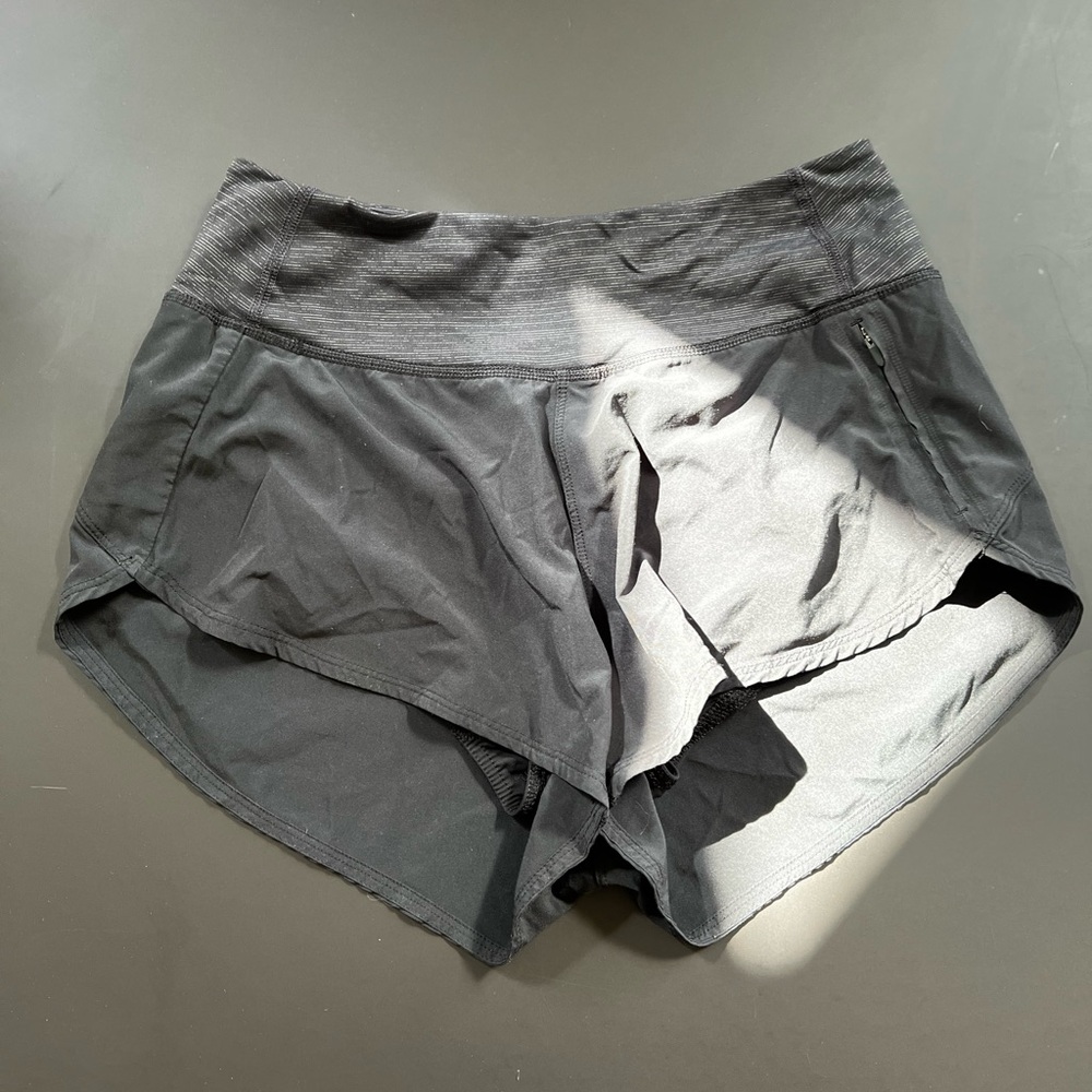 Outdoor Voices Black Running Shorts